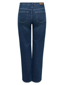 CARWILLY Taille haute Wide Leg Fit Jeans