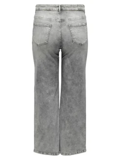 CARWILLY Taille haute Wide Leg Fit Jeans
