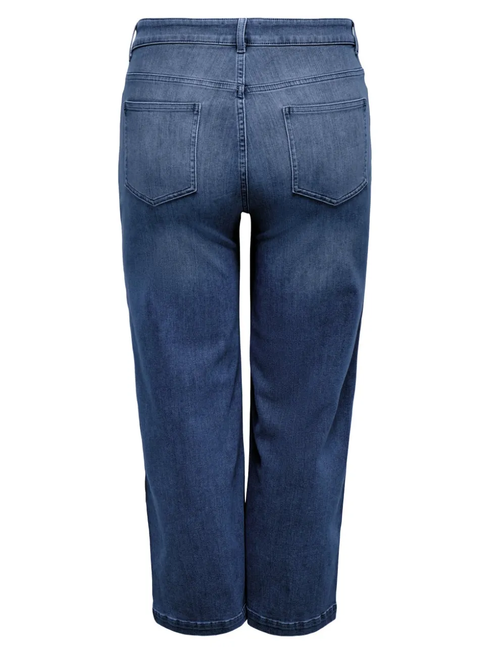 CARWILLY Taille haute Wide Leg Fit Court Jeans