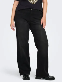 CARWILLY Taille haute Wide Leg Fit Jeans