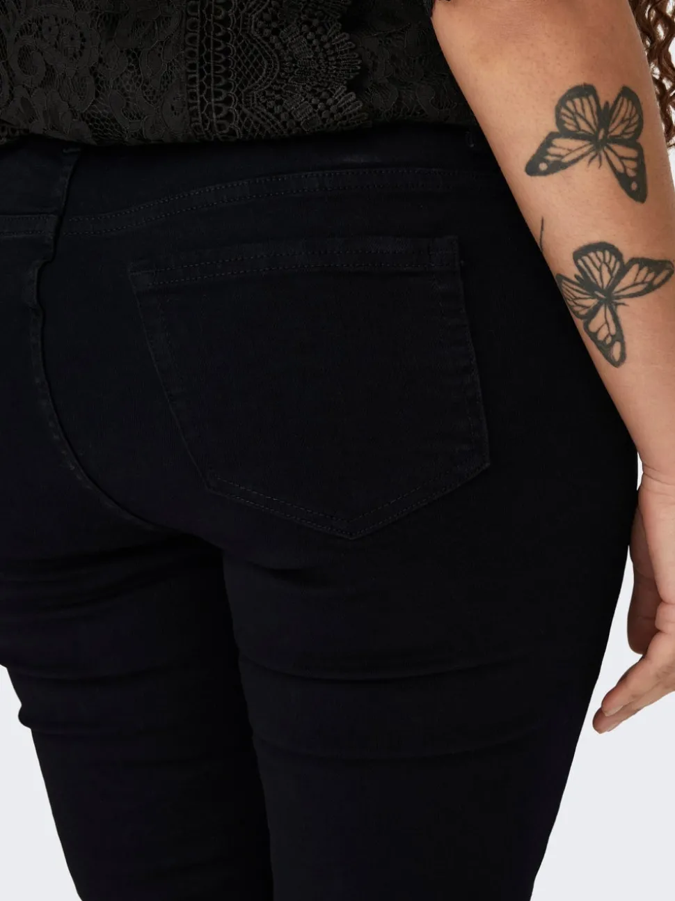 CARWILLY Taille moyenne capri Skinny Fit Jeans