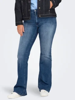 CARWILLY Taille moyenne Flared Fit Jeans
