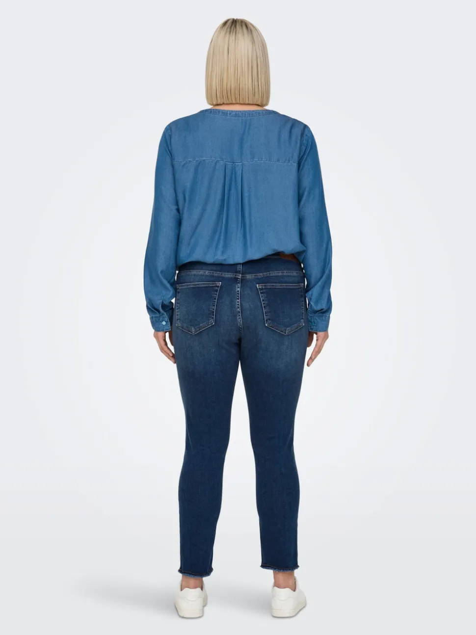 CARWILLY Taille moyenne Skinny Fit Longueur cheville Jeans