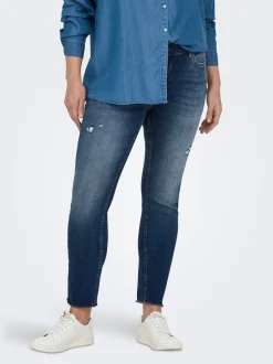 CARWILLY Taille moyenne Skinny Fit Longueur cheville Jeans