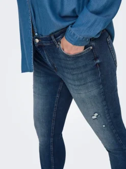 CARWILLY Taille moyenne Skinny Fit Longueur cheville Jeans