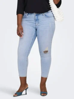 CARWILLY Taille moyenne Skinny Fit Longueur cheville Jeans