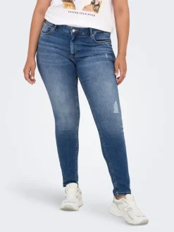 CARWILLY Taille moyenne Skinny Fit Longueur cheville Jeans