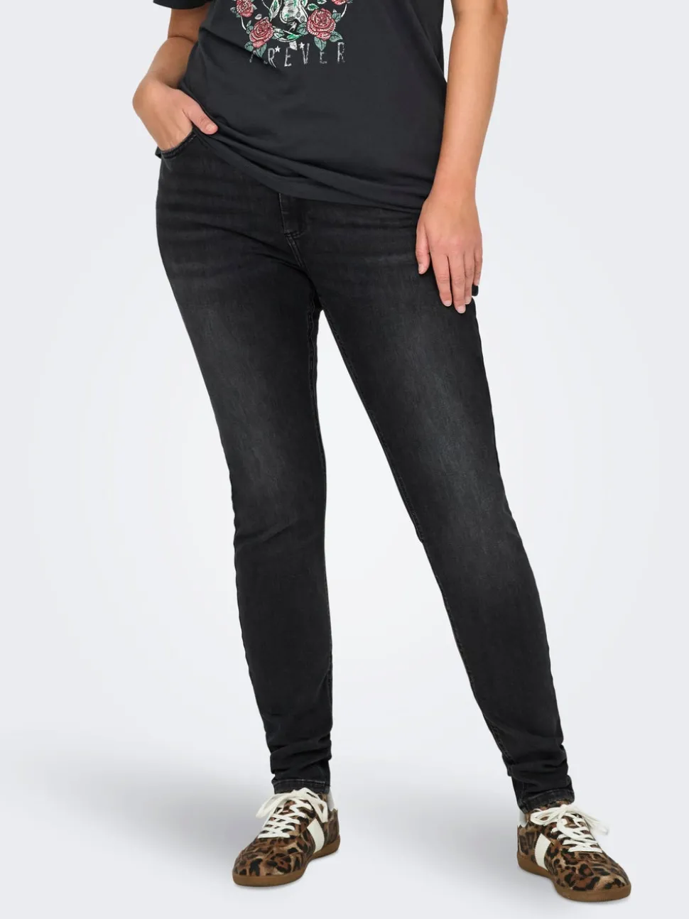 CARWILLY Taille moyenne Skinny Fit Jeans
