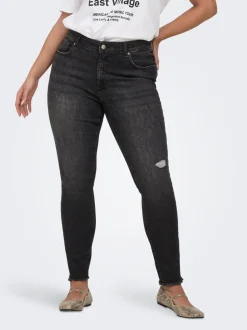 CARWILLY Taille moyenne Skinny Fit Longueur cheville Jeans