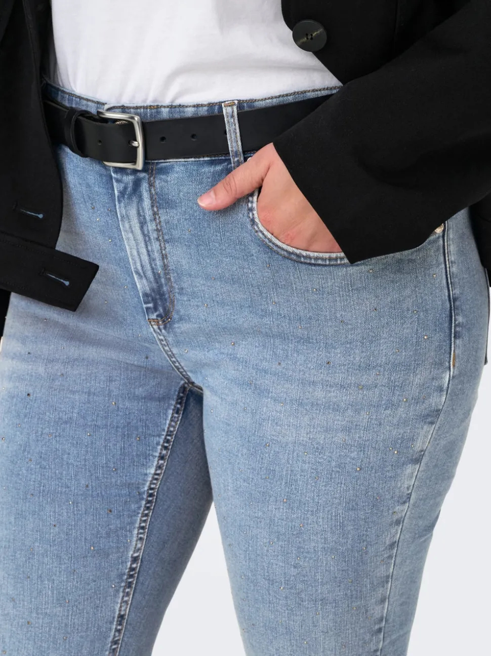 CARWILLY Taille moyenne Skinny Fit Jeans