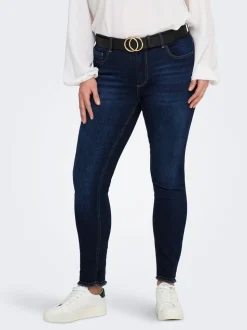CARWILLY Taille classique Skinny Fit Longueur cheville Jeans