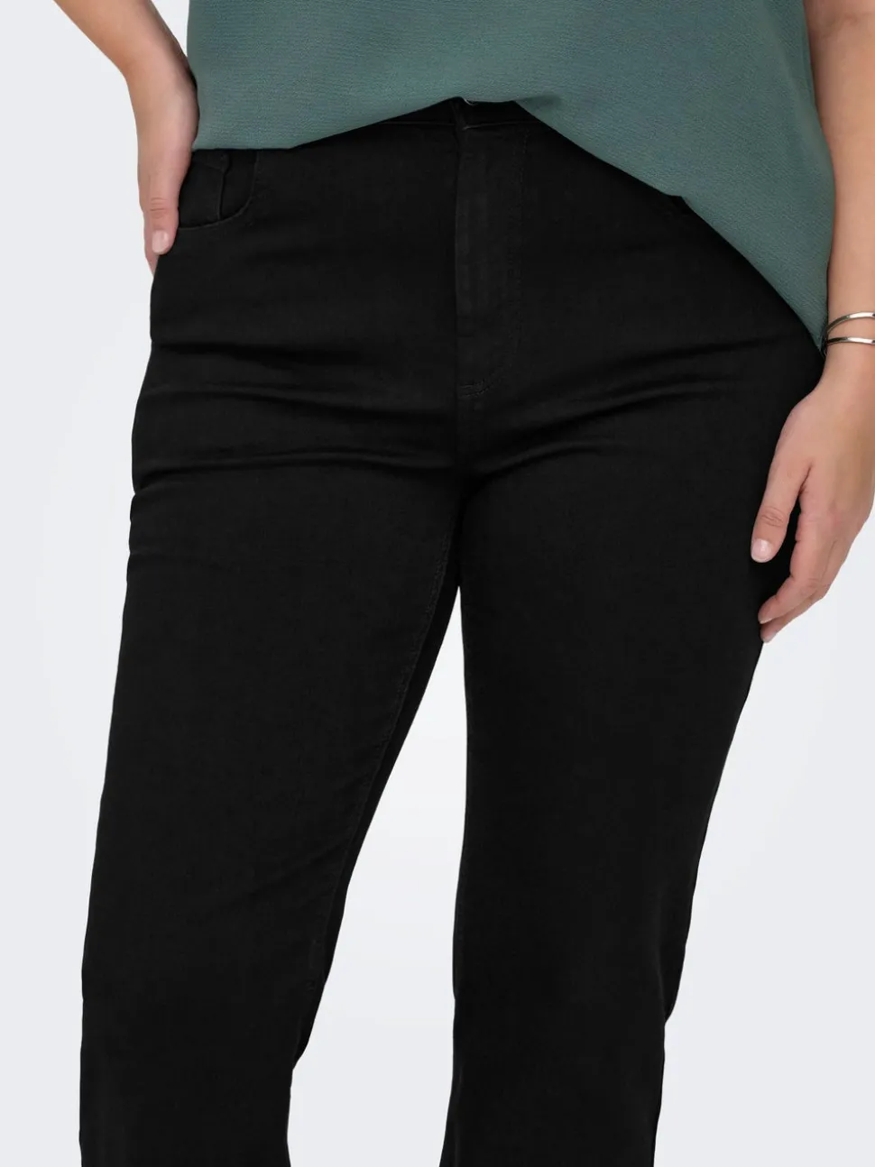 CARWILLY Taille haute Flared Fit Jeans