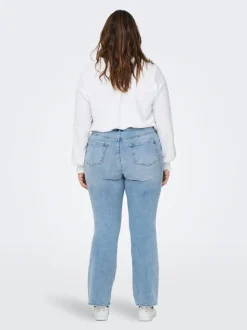 CARWILLY Taille haute Flared Fit Jeans