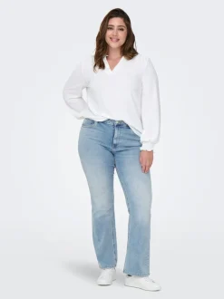 CARWILLY Taille haute Flared Fit Jeans