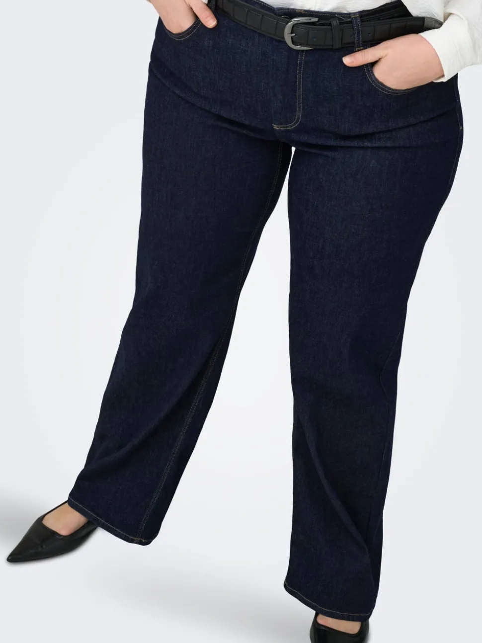 CARWILLY Taille haute wide Fit Jeans