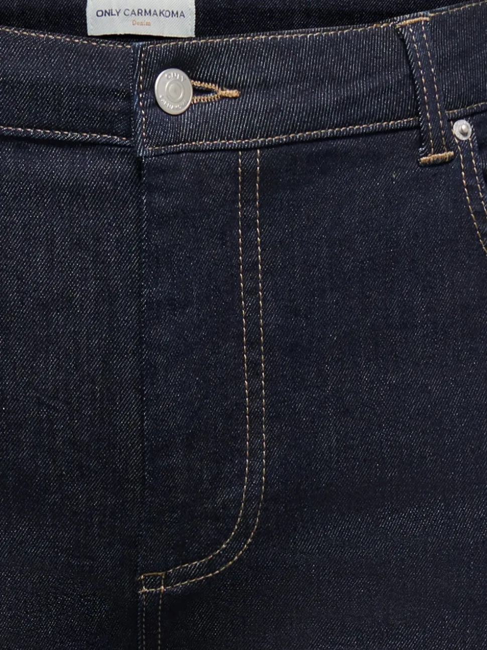 CARWILLY Taille haute Wide Leg Fit Short en denim