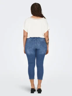CARWILLY Taille moyenne capri Skinny Fit Jeans