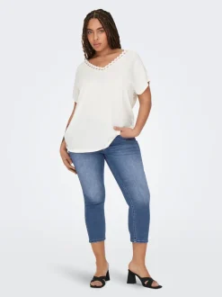 CARWILLY Taille moyenne capri Skinny Fit Jeans