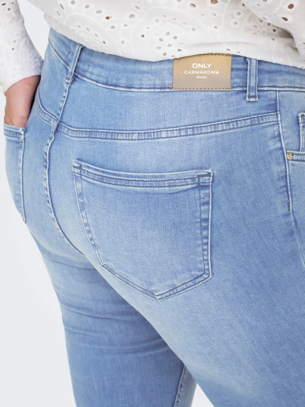 CARWILLY Taille moyenne Skinny Fit Longueur cheville Jeans