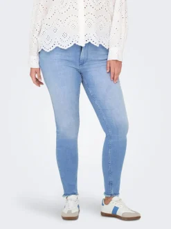 CARWILLY Taille moyenne Skinny Fit Longueur cheville Jeans