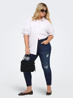 CARWILLY Taille moyenne Skinny Fit Longueur cheville Jeans