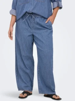 CARYASMIN Wide Leg Fit Pantalon à jambe large