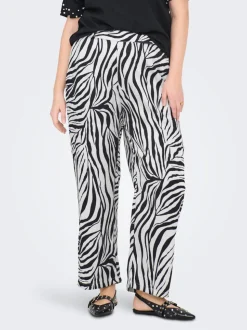 CARYAVA Regular Fit Pantalon à jambe large