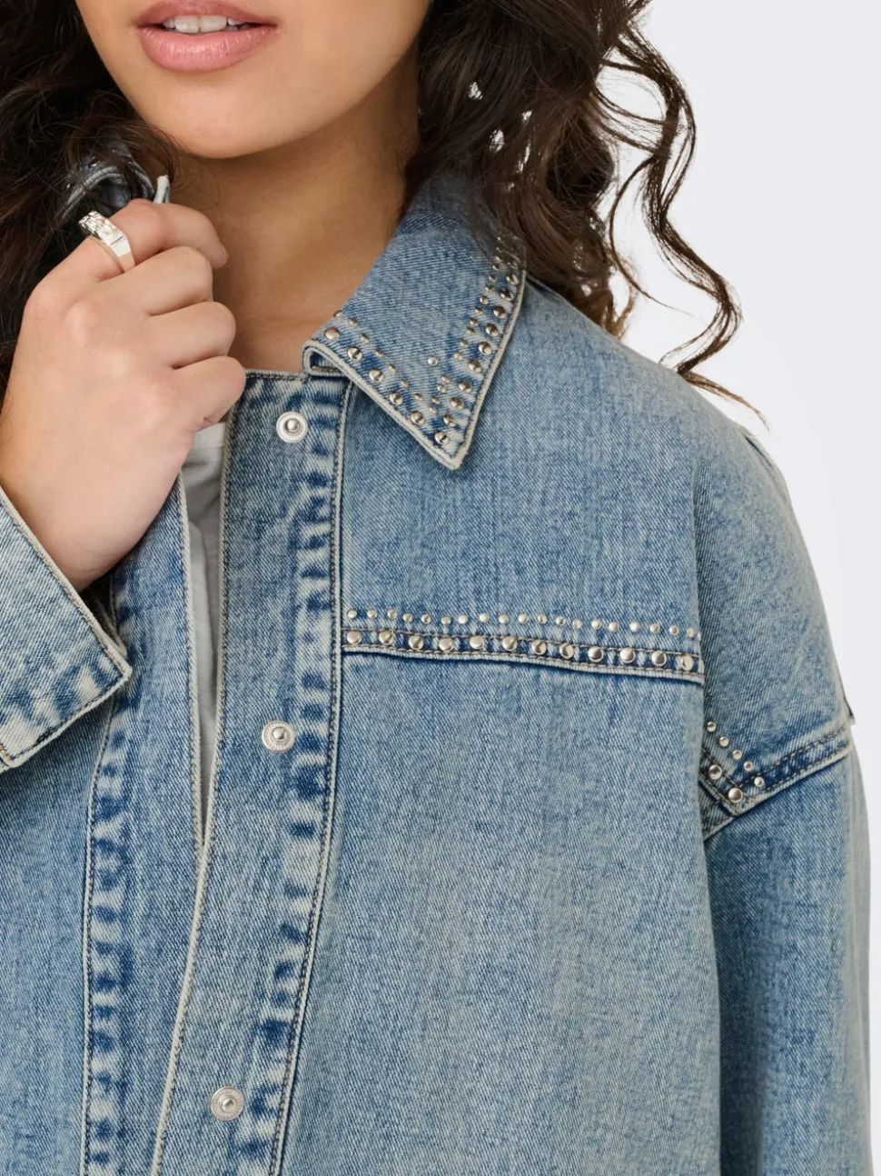 JDYASPEN Veste en jean