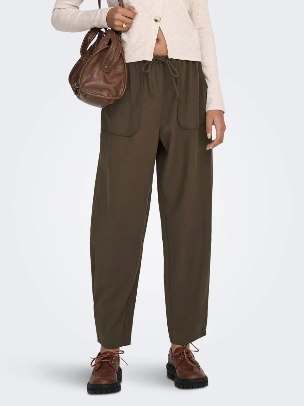 JDYASTA Loose Fit Pantalon à jambe large