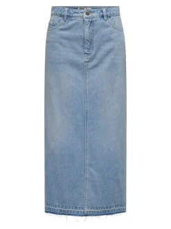 JDYBELLA Jean Jupe en denim Jupe longue