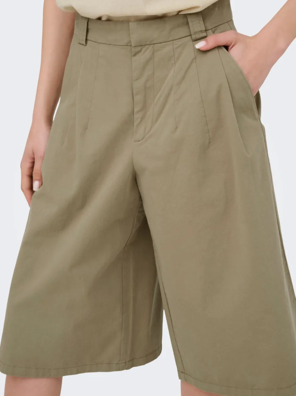 JDYBIANCA Taille haute Regular Fit Bermuda