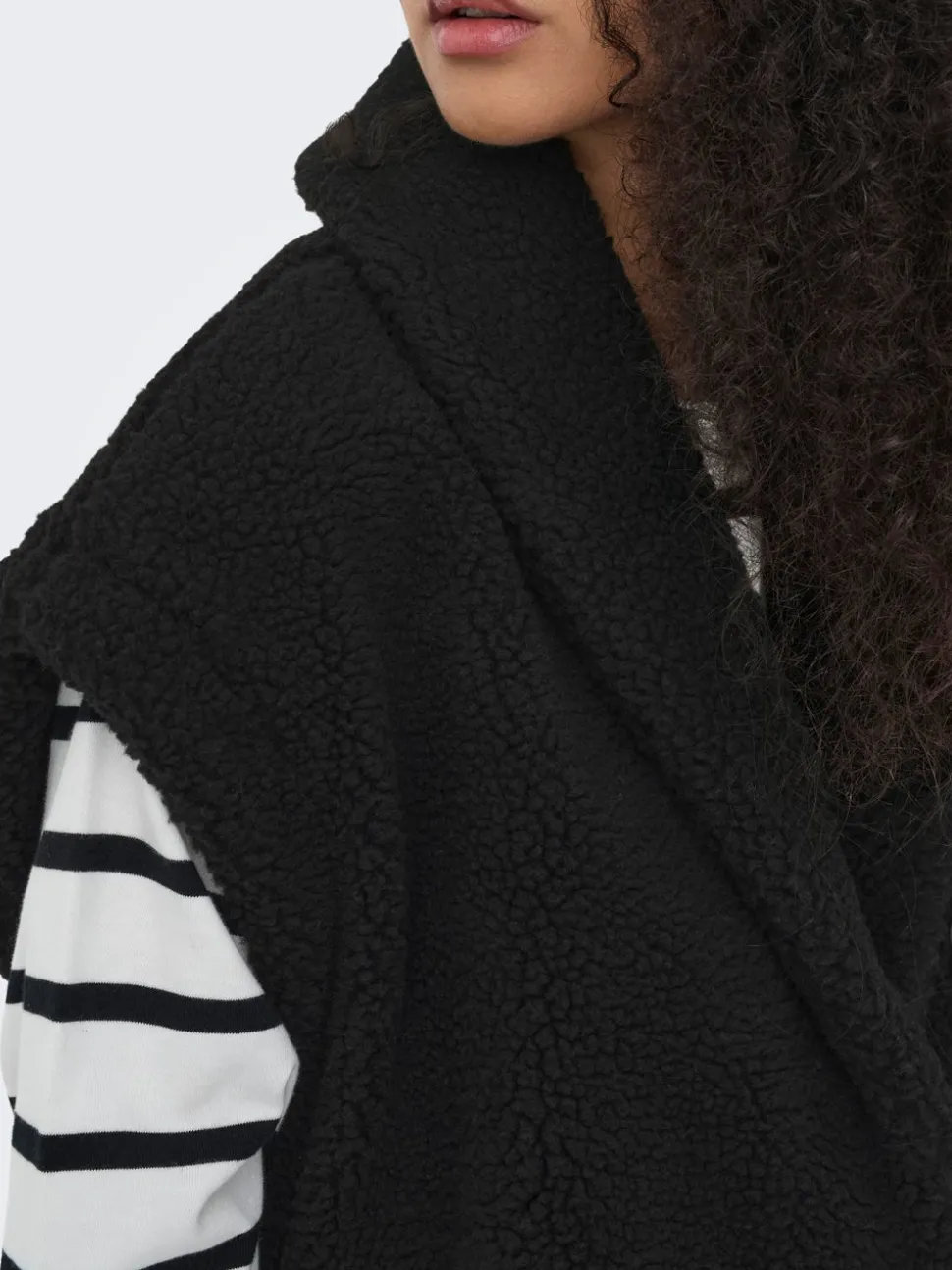 JDYBIRDY Gilet en peluche