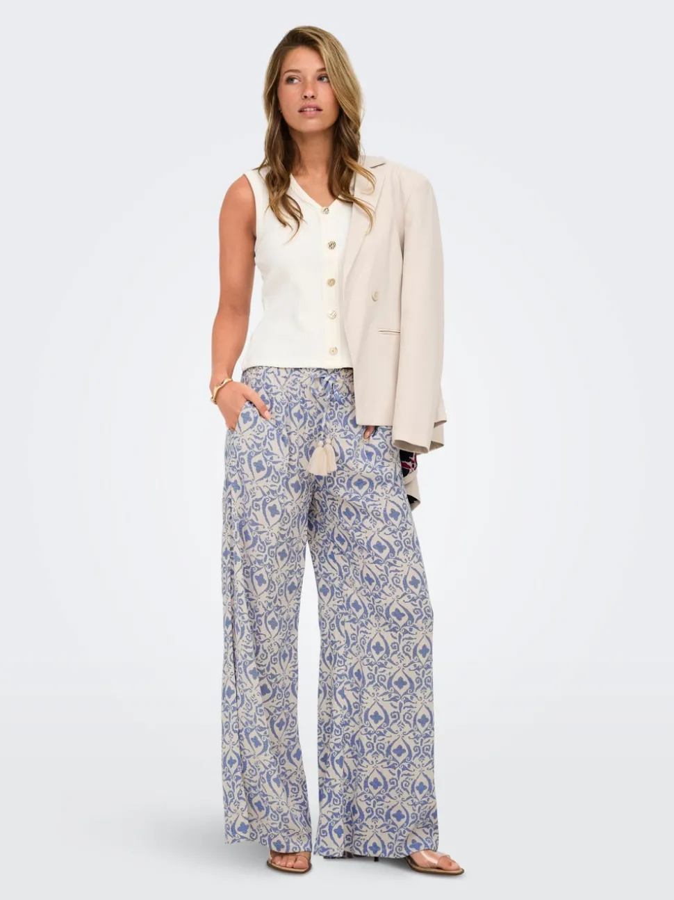 JDYBREE Wide Leg Fit Pantalon à jambe large