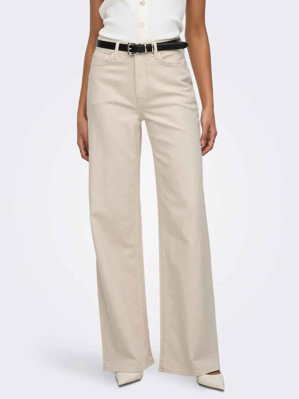 JDYCARINA Taille haute Wide Leg Fit Jeans