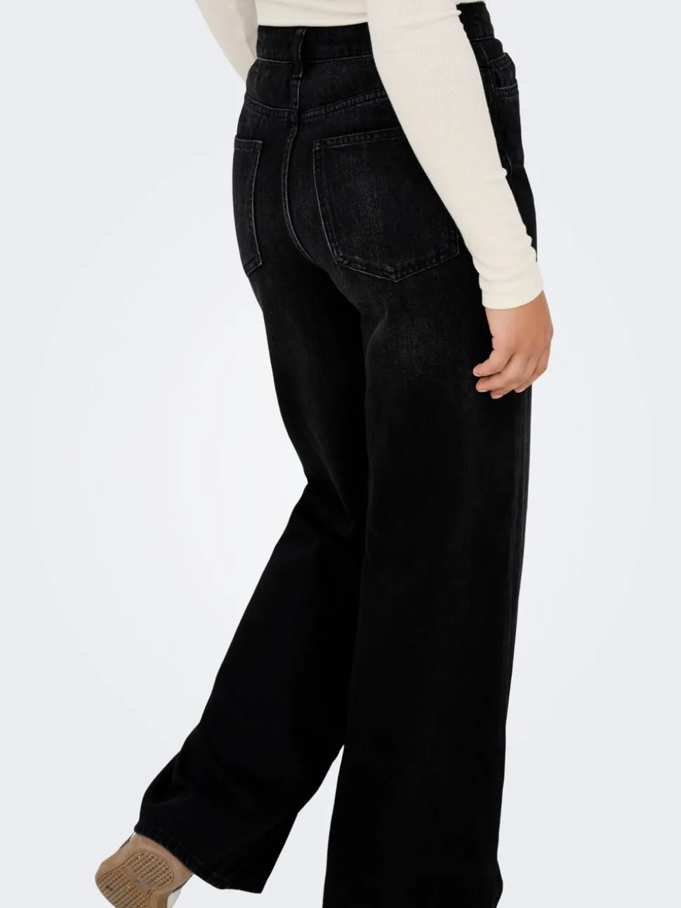 JDYCARINA Taille haute Wide Leg Fit Jeans