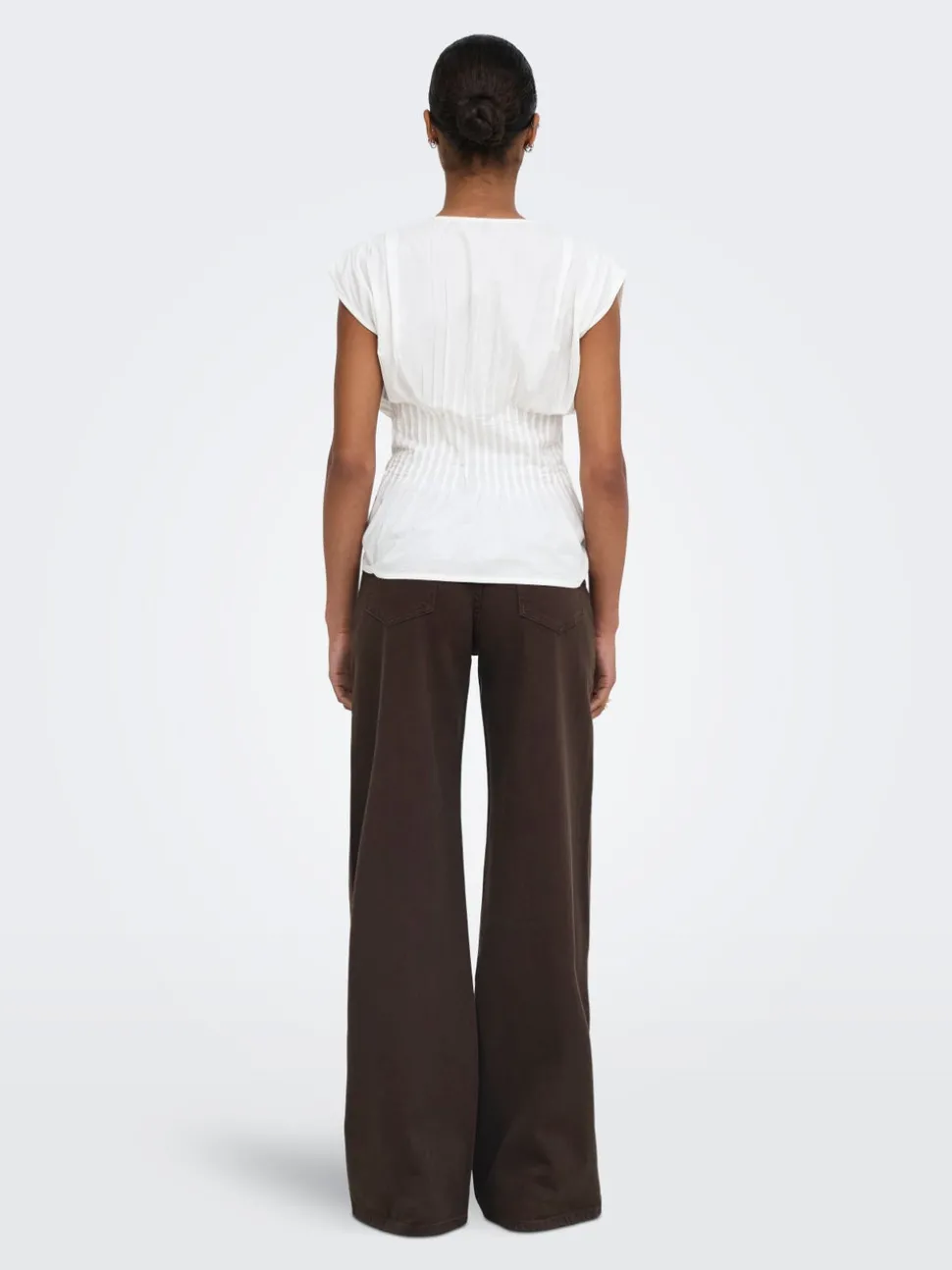 JDYCARINA Taille haute Wide Leg Fit Jeans