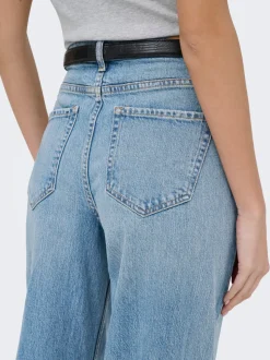 JDYCARINA Taille haute Wide Leg Fit Jeans