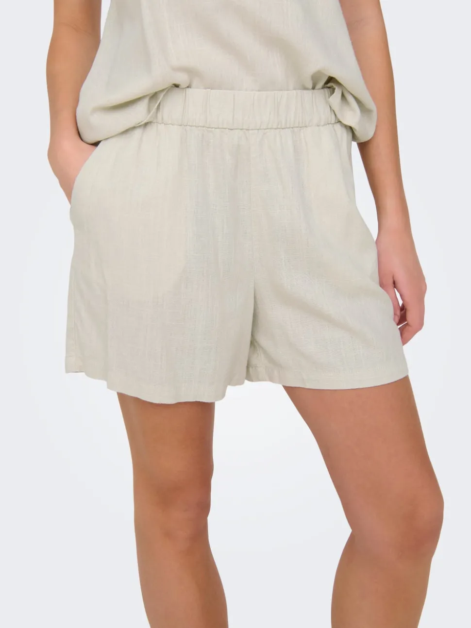 JDYCAYA Taille haute Regular Fit Lin Short