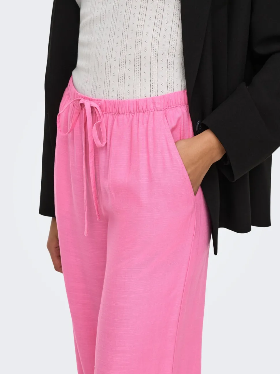 JDYCAYA Wide Leg Fit Lin Pantalon