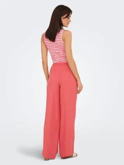 JDYCAYA Wide Leg Fit Lin Pantalon