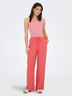 JDYCAYA Wide Leg Fit Lin Pantalon