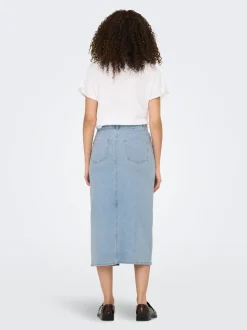 JDYDAKOTA Jean Jupe en denim Jupe midi