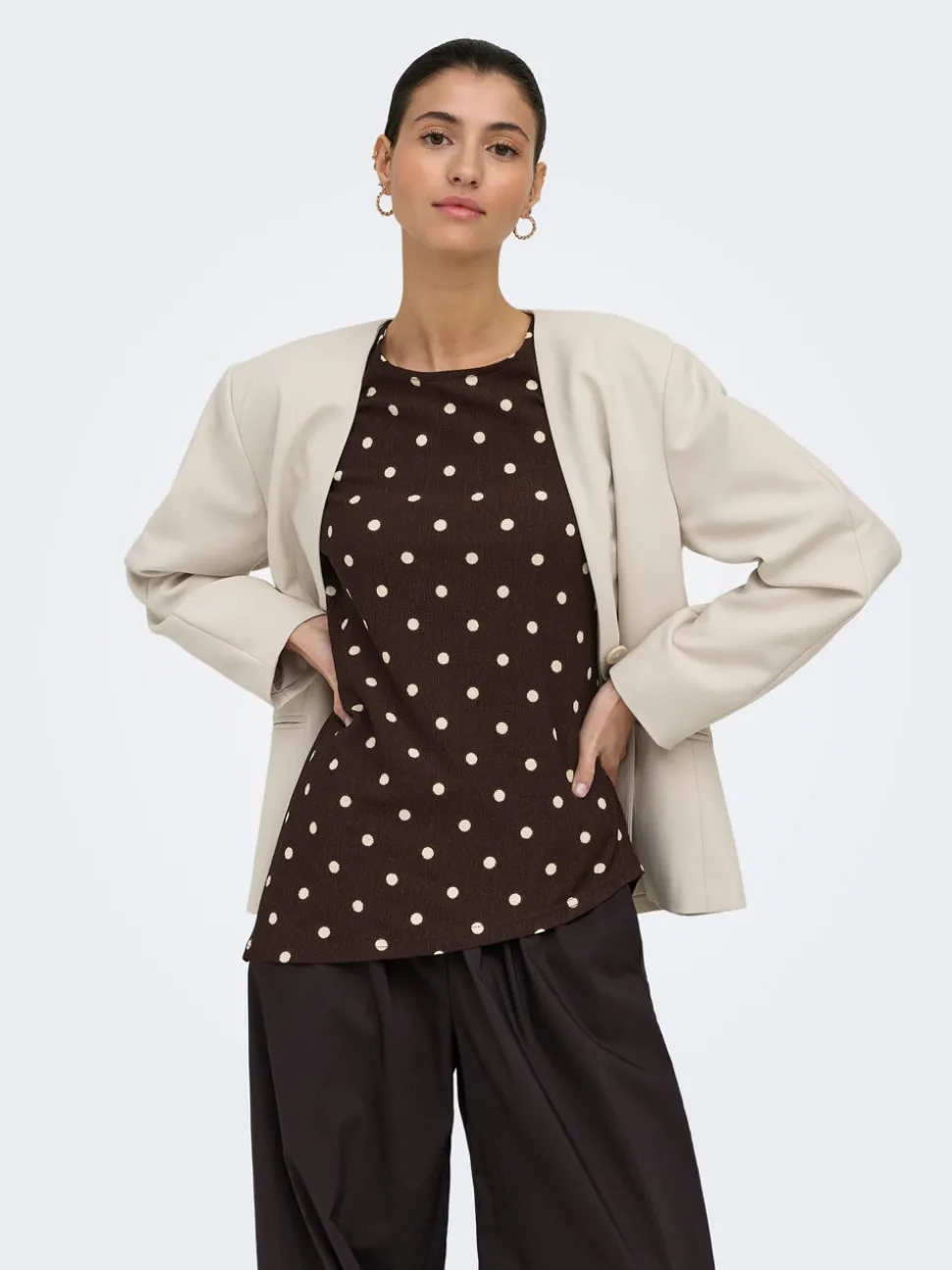 JDYDEBBIE Top asymétrique