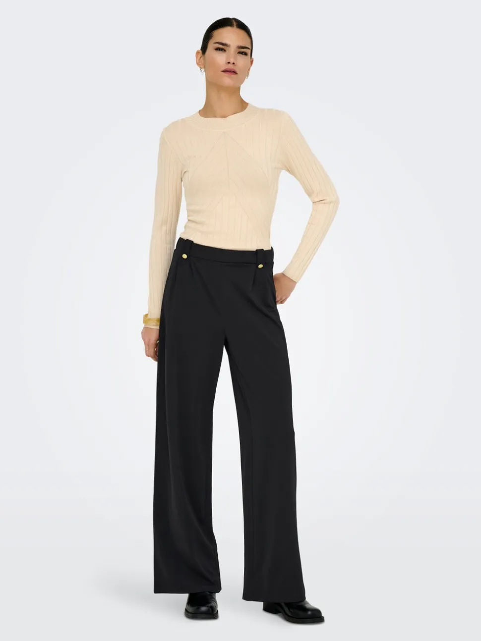 JDYDINA Wide Leg Fit Pantalon