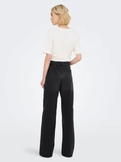 JDYFELINA-FINA Taille haute Wide Leg Fit Jeans