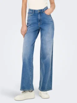 JDYFELINA-FINA Taille haute Wide Leg Fit Jeans