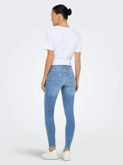 JDYFINA Taille moyenne Skinny Fit Longueur cheville Jeans