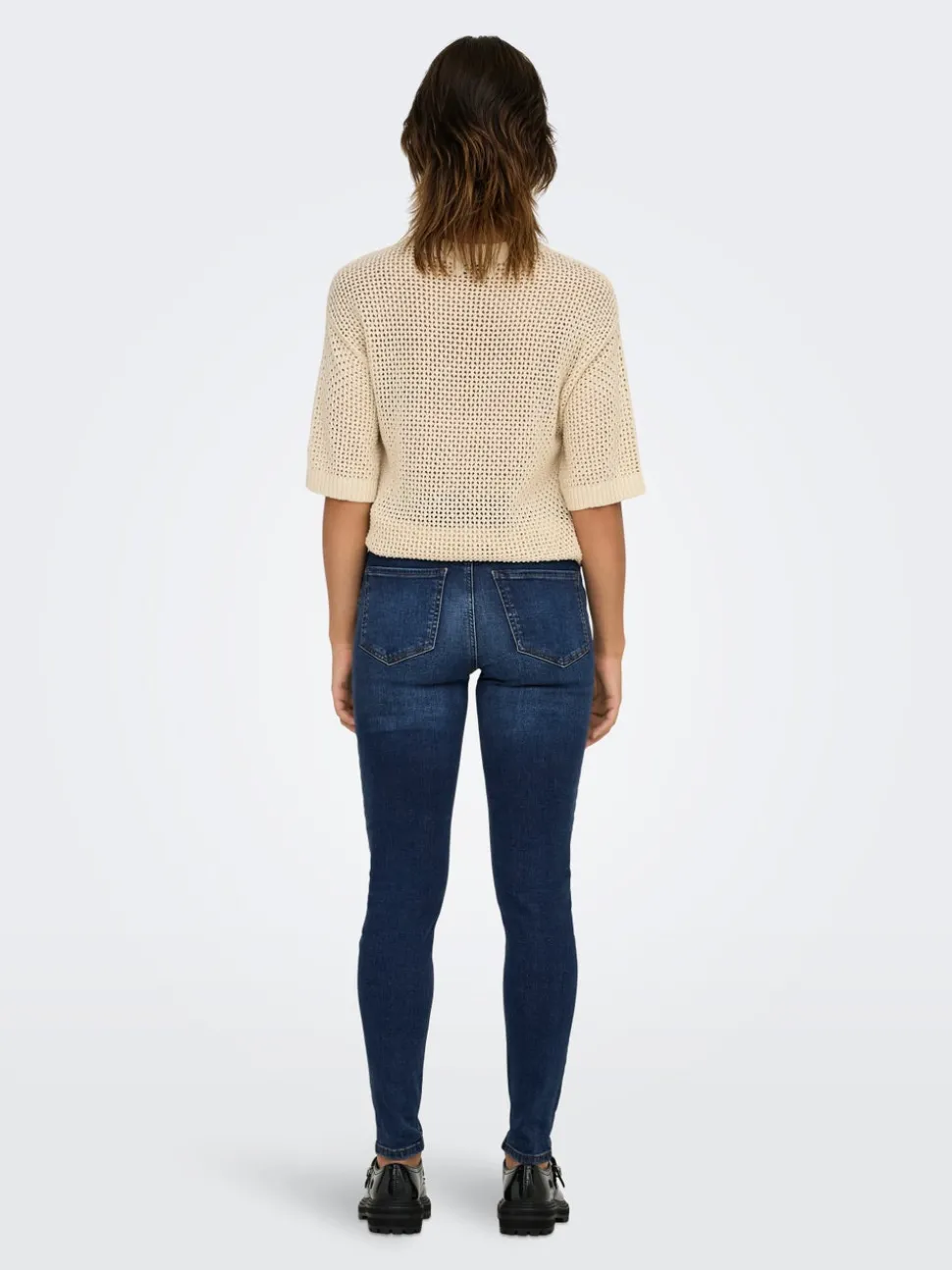 JDYFINA Taille moyenne Skinny Fit Longueur cheville Jeans