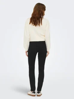JDYFINA Taille moyenne Skinny Fit Jeans