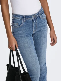 JDYFINA Taille moyenne Skinny Fit Jeans